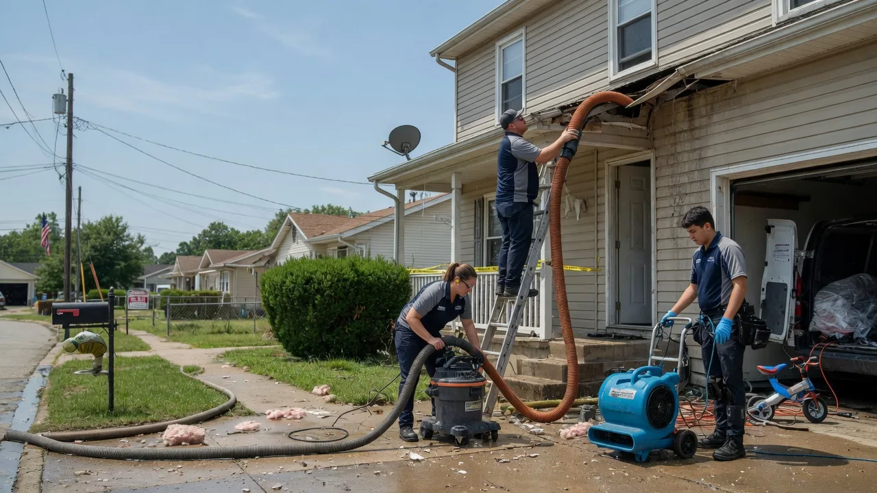 Water Damage Restoration in Cherokee, KS near me